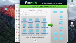 Pixnub Master key Suite Install Mac