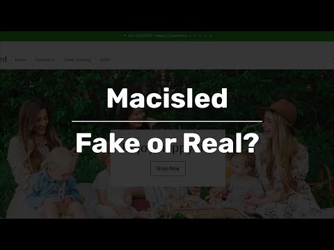macisled.com (Uniqueness Shopping Scam) | Fake or Real? » Fake Website Buster