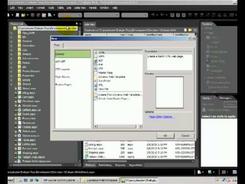Developing PHP Project using Expression Web and TFS as SourceControl
