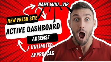 Unlimited Adsense Active Dashboard || New Website For Adsense Approvals || PaidTricks