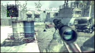 CoD4 Sniper PS3 Montage - Tranquility