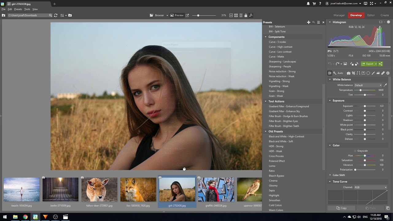 Zoner Photo Studio 17 PRO - Photo Editing Software for PC