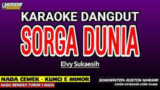 SORGA DUNIA KARAOKE DANGDUT - ELVY SUKAESIH