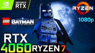RTX 4060 | Lego Batman Legacy of the Dark Knight - All Presets | Lenovo LOQ 15 screenshot 4