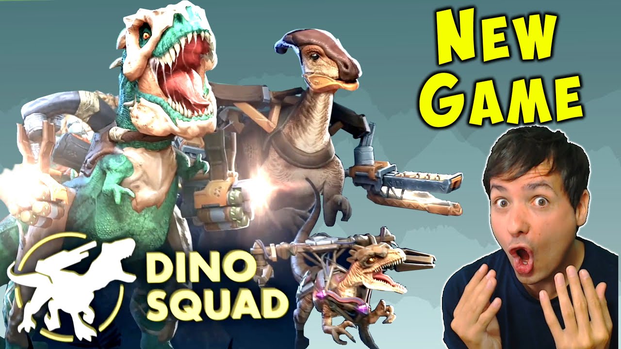 DINO SQUAD & WAR ROBOTS? NEW Mobile Action PVP Game - Early Beta