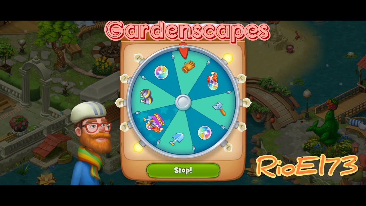 Gardenscapes JACKPOT YouTube