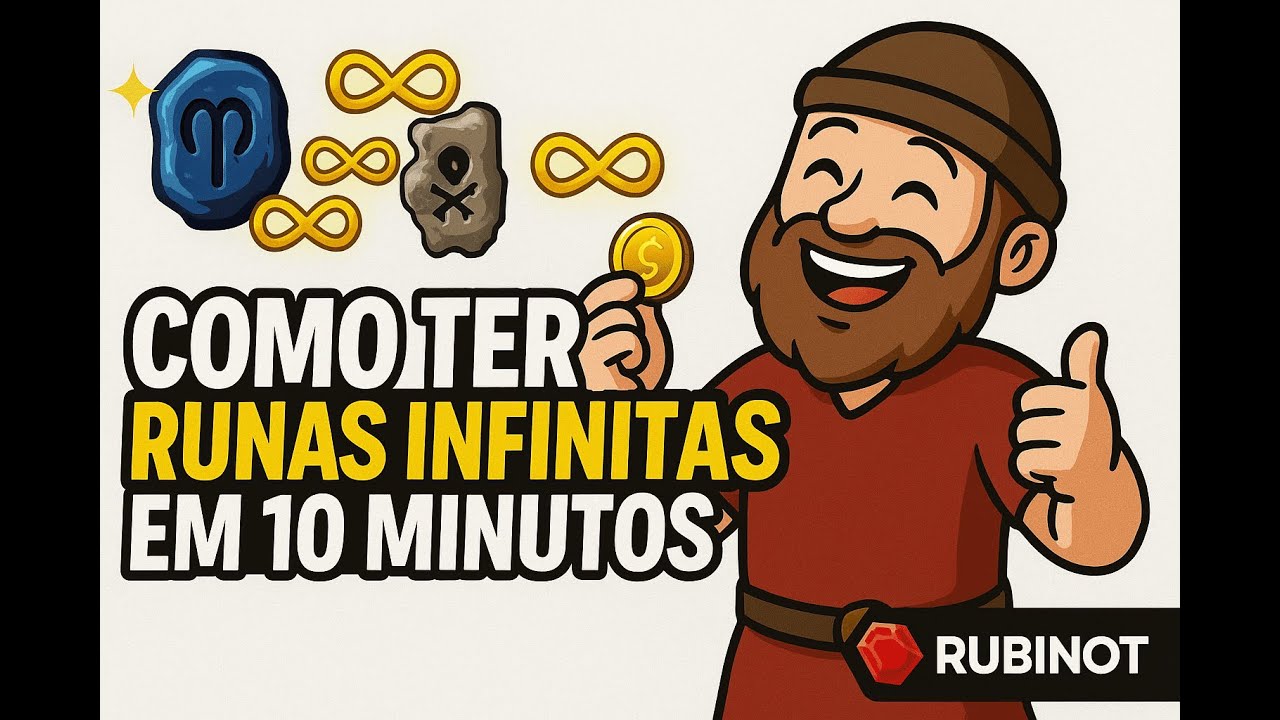 Tibia - Rubinot - Como ter runas infinitas em 10 minutos rubinot