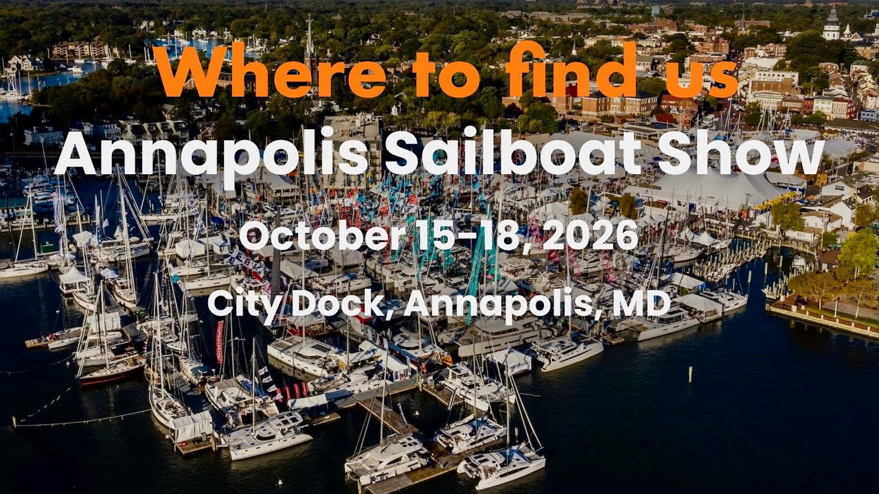 Where to find us at the Sailboat Show