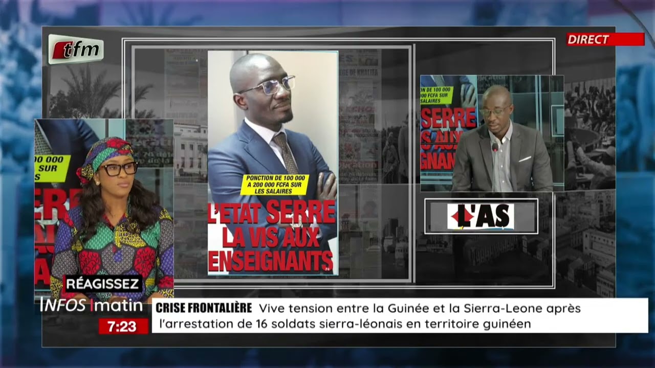 actu commentée | l'ÉTAT coupe les salaires des enseignants grévistes - 26 février 2026