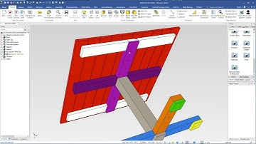 IronCAD Training 11 | Table Exercise (4/5)