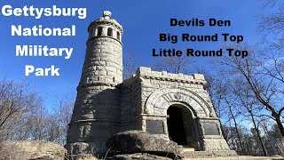 An Afternoon at Gettysburg National Military Park: Exploring Devils Den, Big & Little Round Top