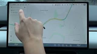 XPeng Car - How to Add a Workplace on Navigation