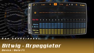 Bitwig - Arpeggiator (Deutsch)