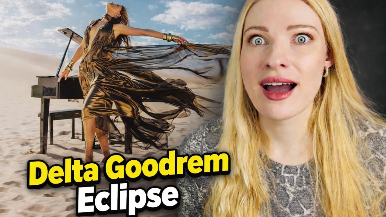 Реакция преподавателя вокала: песня Delta Goodrem «Eclipse» на Евровидении 2026 (Австралия) 🇦🇺