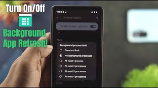 Turn Off Background App Refresh on Android! [How to Stop or Turn on!] screenshot 4