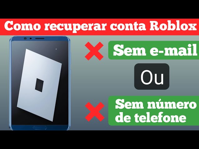 Como recuperar a senha do Roblox