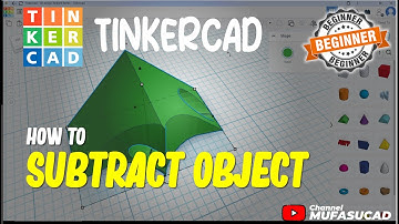 TinkerCAD How To Subtract