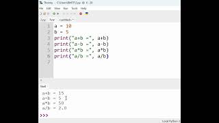 Python Programming in Bangla Simple Calculation Lesson 3