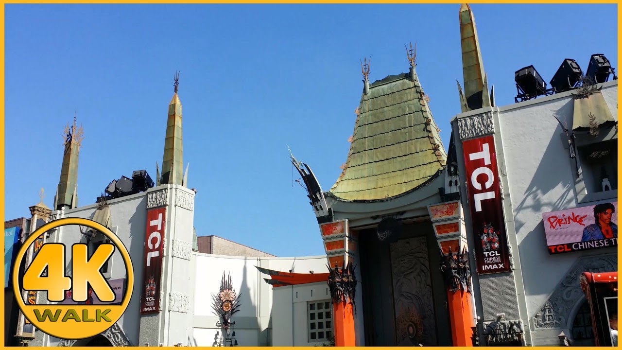 Walking Tour of Hollywood Walk of Fame, LA (Eastward)[4K] - YouTube