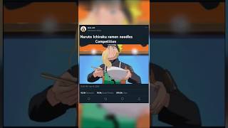 Naruto Ichiraku Ramen Noodles Competition Episode 95 foryou  youtubeshorts
