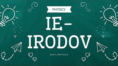 IE-IRODOV (physics)/kinematics problem 1.3/simplest explain ever 