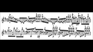 Niccolò Paganini - Caprice for Solo Violin, Op. 1 No. 20 (Sheet Music)