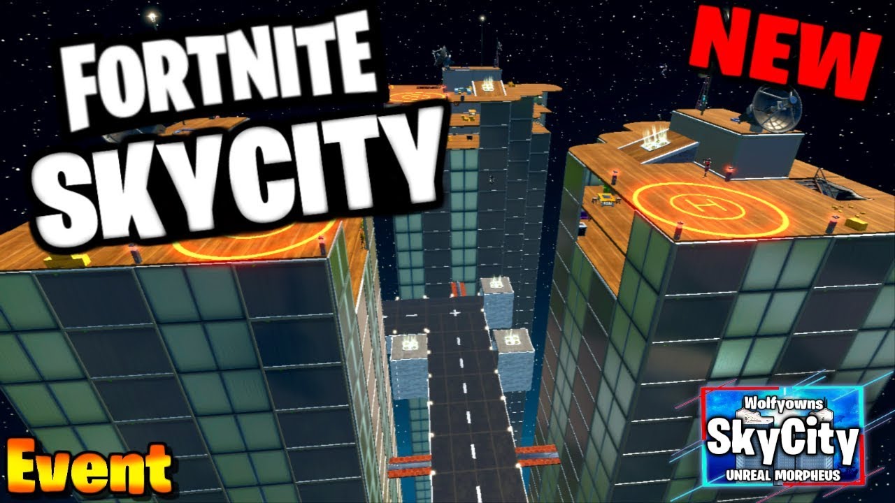 SkyCity (Morpheus) In Fortnite! Wolfyowns Event - Fortnite (Creative Mode)