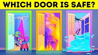 Think Fast to Escape: 10 Riddles, One Way Out
