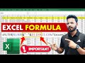 Excel Tutorial for Beginners : Filter Formula in Excel | Microsoft Excel #excel