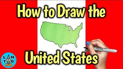 How to Draw the United States of America