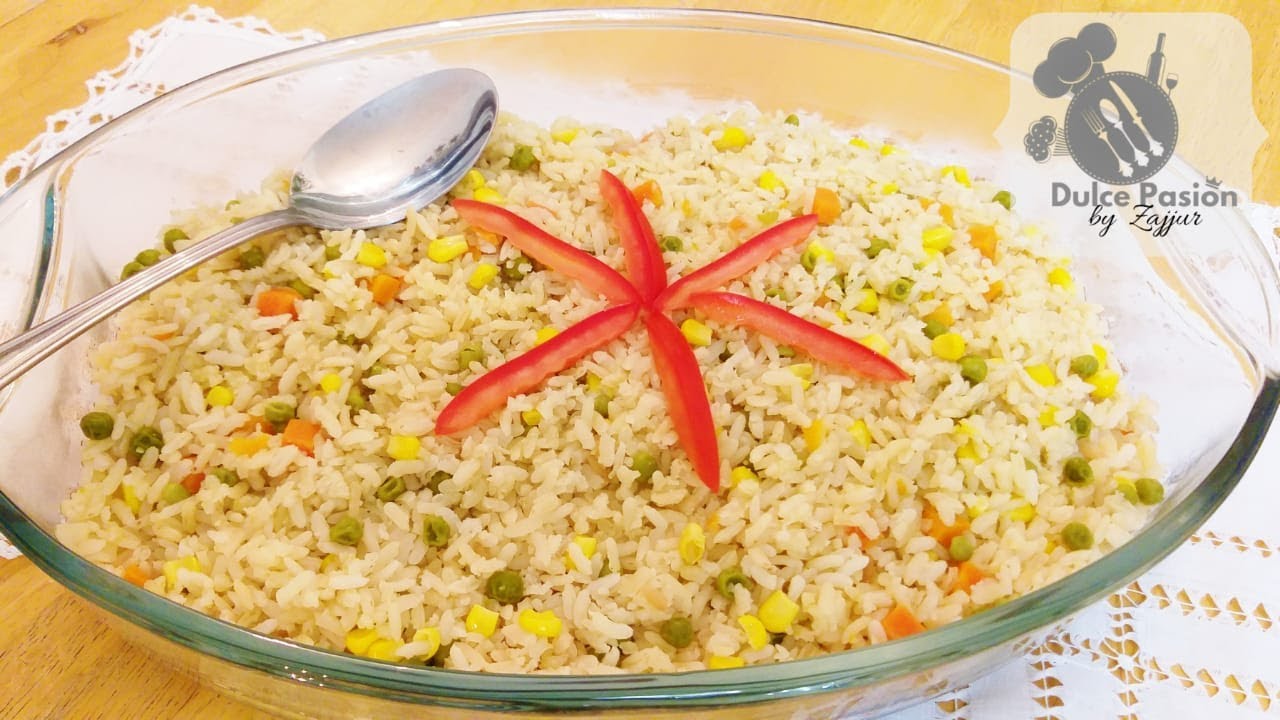 Arroz Fácil y Sencillo 🍚👌😚 [ receta de arroz mexicano fácil y sencillo ]