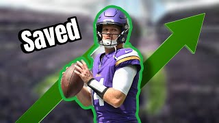 How Sam Darnold Saved His Career With The Minnesota Vikings!