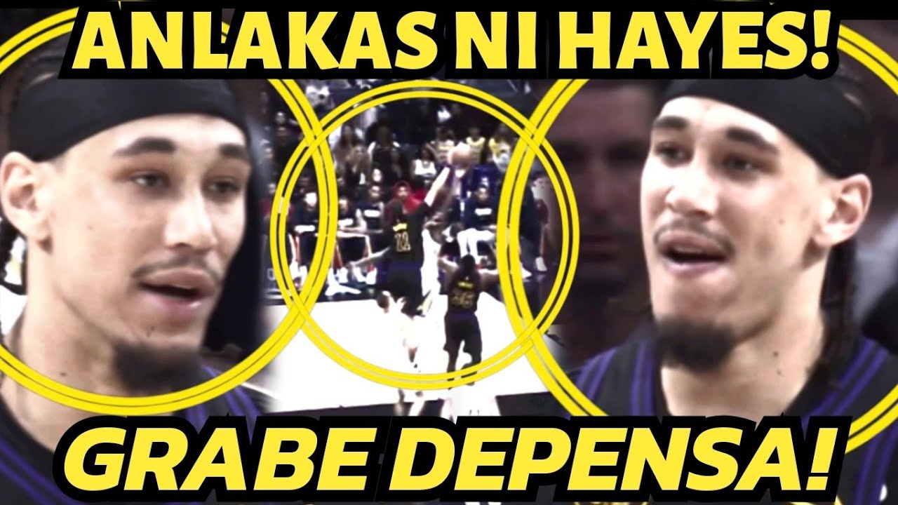 NATAMEME nalang si ZION sa Ginawang MONSTER DEFENSE ni JAXSON HAYES! Lakas sa DEPENSA at HUSTLE! 