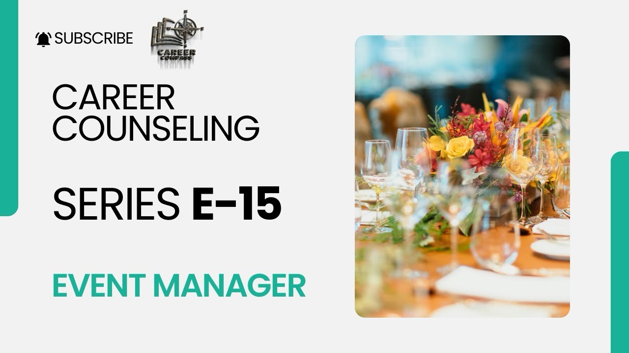 How to be an Event Manager! Career Option