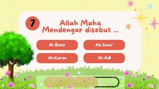 Asmaul Husna Quiz @mamatahta #guessing #quiz #Asmaul Husna #Names of Allah #Love Allah screenshot 5