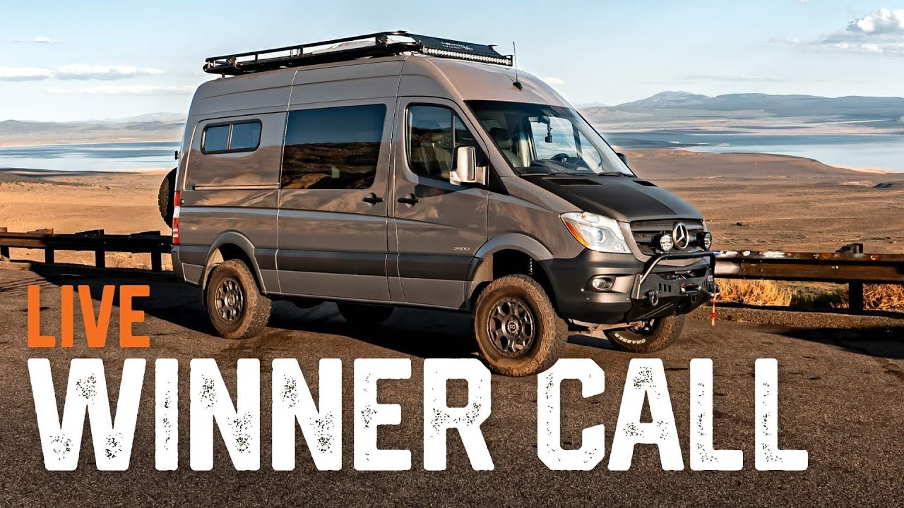 Announcing the WINNER of Artemis, our 4x4 Sprinter Conversion + 20,000
