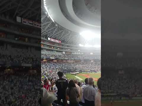 京セラドーム大阪8月19日、国歌斉唱