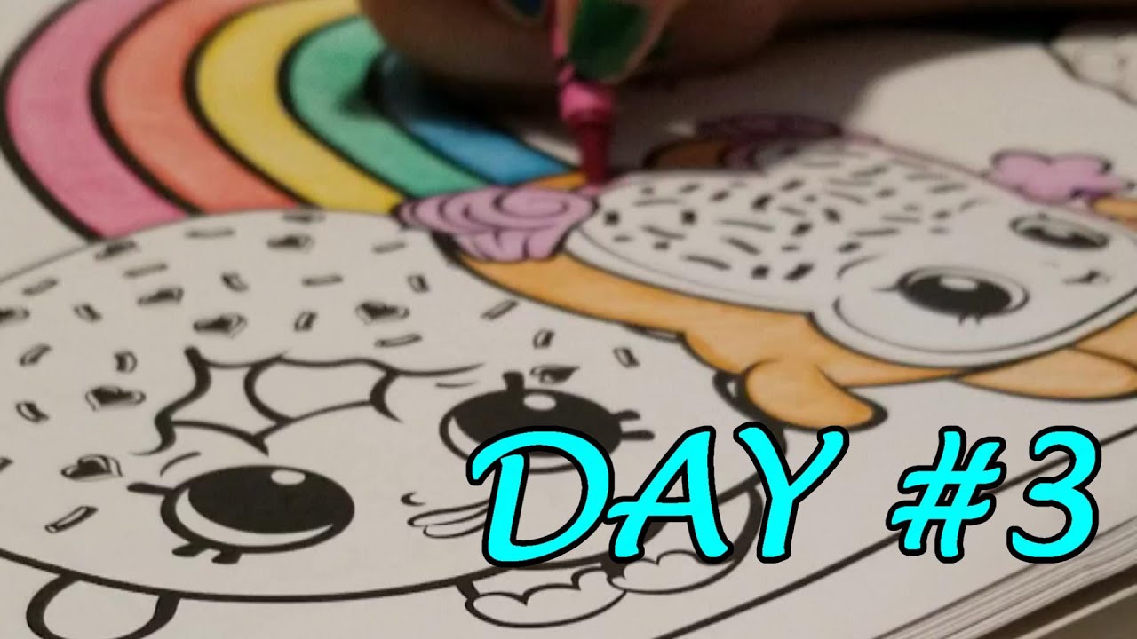 Coloring Shopkins Giant Coloring Book Page Crayola Crayons Youtube