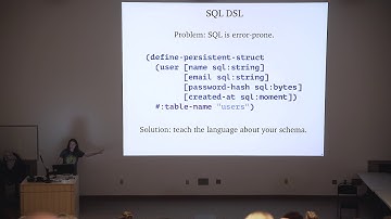 (seventh RacketCon): Alexis King -- Hackett, a Haskell for Racketeers