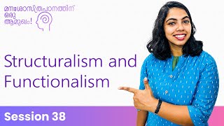 Session 38 - Structuralism and functionalism | മനഃശാസ്ത്ര പഠനത്തിന് ഒരു ആമുഖം | Learnwise