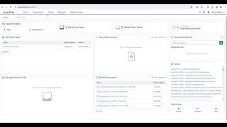 Laserfiche Cloud - How to check your Tasks