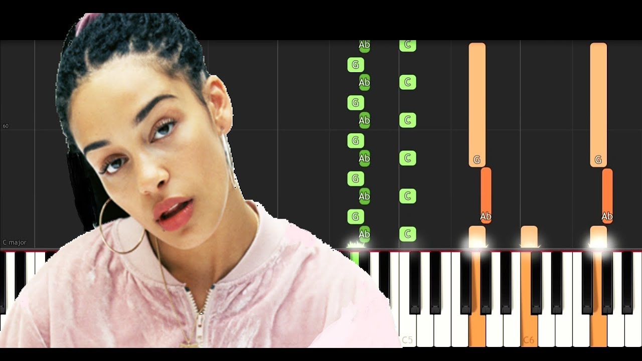 Jorja Smith ft Stormzy - Let Me Down (Piano Tutorial)