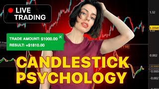 Binary Options Live Trading using My New Pocket Option Strategy and Candlestick Psychology ?