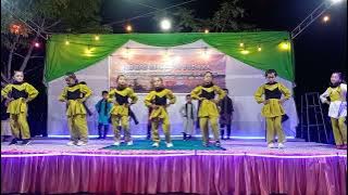 Tarian bole chudiyan dari generasi cilik Desa Gaya baru |Waburi park|