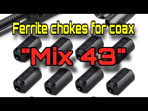 Ferrite chokes⚠️