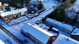 Grosmont Station In The Snow
