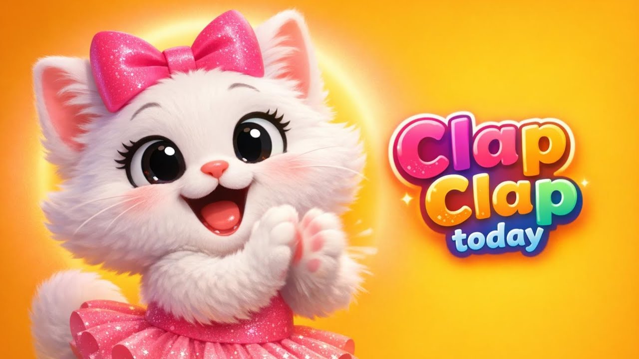 Clap Clap Today | Jump, Sing & Play | Fun Nursery Rhyme for Kids & toddlers