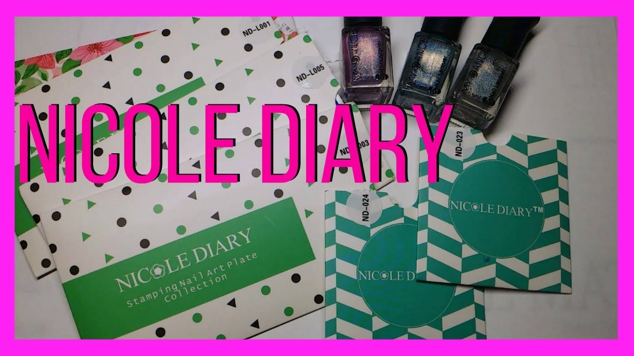 NEW Nicole Dairy Nail Mail & Holo Nail Polish - Part 1 || LaShenny21Nails