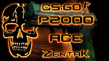 CS:GO | P2000 ACE! @ DE_BAZAAR | 60FPS | ZentaK (by viRo369)