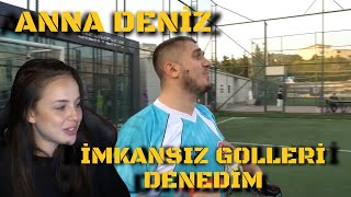 Anna Deniz | İMKANSIZ GOLLERİ DENEDİM 5  Sakatlık Garanti (Mertcan Bahar) İzliyor